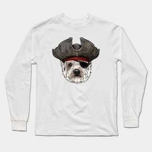 West Highland Terrier Pirate Long Sleeve T-Shirt